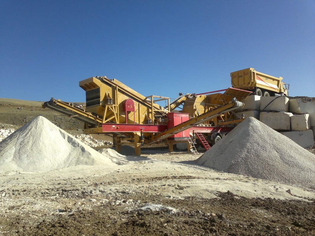 Used Mobile Crushing Screening Plant