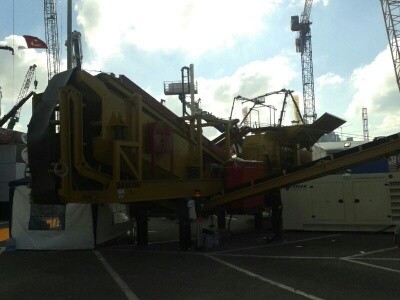 Mobile Crushing and Screening Plant - DRG Crushers - Turkey