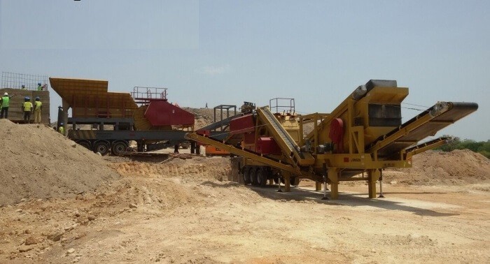 Mobile Crusher - Stone and Ore Crushing Plant