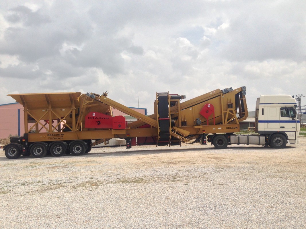 Gypsum Crushing Screening Plant For Sale - DRG Makina