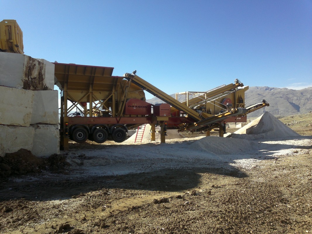 Gabbro Crushing Screening Plant with 100-150 Tons Per Hour Capacity for Sale - DRG Crusher