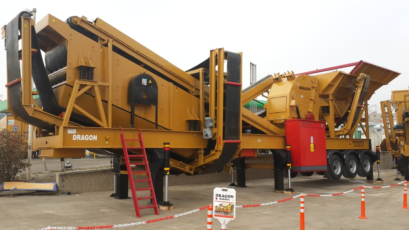 Portable Basalt Crushing and Screening Plant