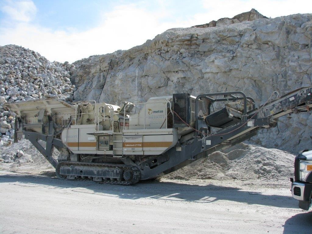 Metso LT1110 Blow Bars and Wear Liners