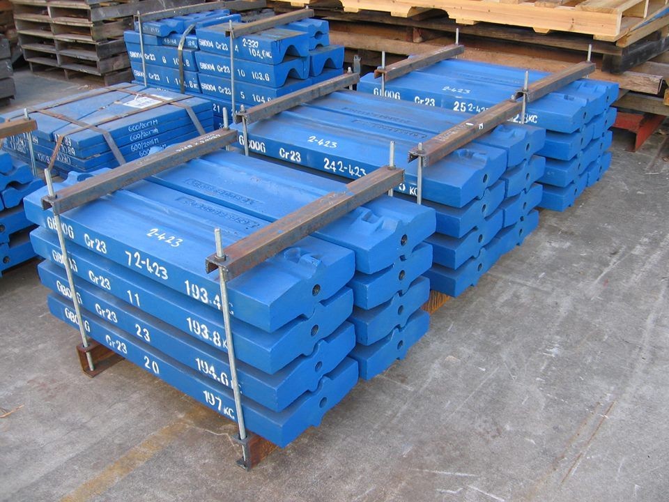 Metso Crusher Spare Parts and Blow Bars For Sale