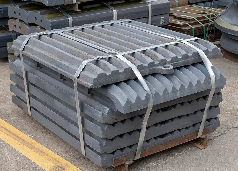 Feldspar Crushing and Screening Plant Casting Parts - DRG Crusher